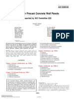 ACI 533 R Precast Conc Walls