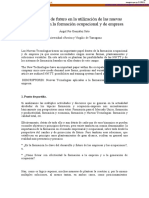 Tecnologías en La Formación Ocupacional