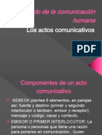 Componentes de Un Acto Comunicativo