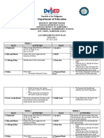 Literacy Plan For Grade I