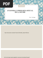 Anatomía y Fisiología de La Sexualidad