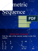 GEOMETRIC SEQUENCE SERIES MEAN Final