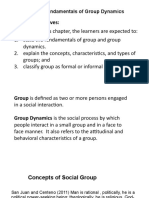 Fundamentals of Group Dynamics