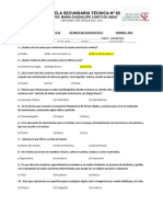 Examen de Diagnostico 1er Año