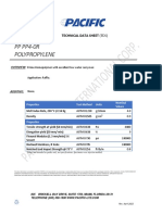 PP PP4-0R Polypropylene: Technical Data Sheet (TDS)