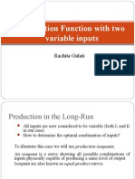 Production With Two Variable Inputs-F