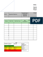 Risk Assessment Template