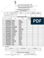 Feuille de Présence Des Stagiaires