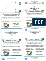 Inset Certificate 2018