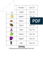 Clothing Worksheet Truefalse and Wordsearch Fun Activities Games Games - 20886