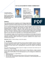 Buckling Design of Glass Elements Under Compression