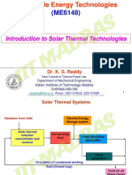 Lect 4 Solar THermal Collector