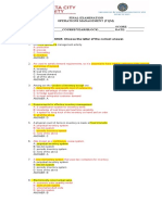 OPERATIONS MANAGEMENT Review Questionnaires