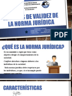 Ámbitos DE VALIDEZ DE La Norma Jurídica