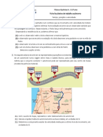 Ficha Facultativa N.º1-Tempo, Posição e Velocidade