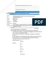 Desenvolvimento Sustentável Atividade Teleaula IV