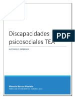 Discapacidades Psicosociales TEA Autismo Asperger