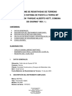 Memoria de Cálculo SPT Subestación 300kVA Parque Alberto Hott, Comuna de Osorno