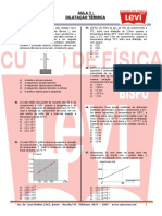 2010 T - Aula 3 - Dilatação Térmica