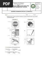 QUARTER 3 SUMMATIVE TEST NO. 1 IN English 3