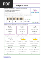 Multiplication 2 Multiply in Parts 1