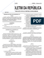 Decreto Nº 20 - 2019 - Regulamento Da Lei Do Mar