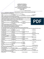 Diagnostic Examination-Cookery 3 04