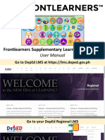 Frontlearners Manual For DepEd LMS