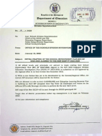 DIV MEMO NO 010 s2023 INITIAL CRAFTING OF THE SCHOOL IMPROVEMENT PLAN SIP SY 2023 2026 ALIGNED TO THE NEW DEDP FY 2022 2028