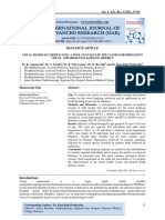 Visual Handicap Certificates: A Tool To Evaluate The Causes For Permanent Visual Impairment in Kurnool District