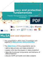 Data Privacy and Protection Fundamentals