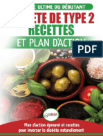 Diabète De Type 2_ Livre De Recettes Et Plan D_action_ Régime Pour Diabétique Et Prédiabétique Débutant + Recettes Naturelles Pour Guérir Et Inverser Le ... 2 Diabetes French Book) (French Edition)