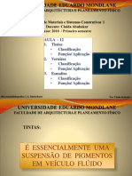 11 Materiais - I - Aula11-TintaVernizEsmalte