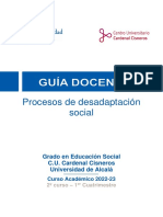 Procesos de Desadaptación Social