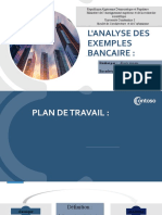 L'Analyse Des Exemples Bancaire