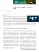 Biotropica - 2017 - Hadley - Forest Fragmentation and Loss Reduce Richness Availability and Specialization in Tropical PDF