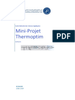 Mini-Projet Thermoptim