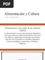 Alimentación y Cultura