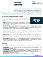 XMI Assessment CXMaturity