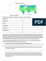 Trabajo en Grupo - El Informe Etnográfico.