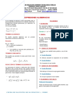 Expresiones Algebraicas