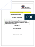 Reporte Del Ambiente Organizacional