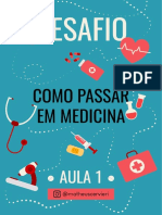 Aulão 1 - Como Passar em Medicina - Matheus Cervieri