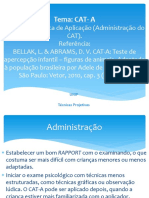 CAT-A Aplicação e Material PDF