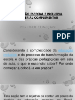 Educação Especial e Inclusiva - Material Complementar