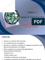 Chapter 1 - Internet & World Wide Web