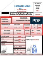 Bordereau de Confirmation de Transfert de VIRGIL