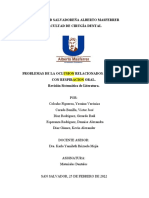 Problemas de La Oclusion Relacionados A Pacientes Con Respiracion Oral