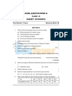 Economics Sample Papers II