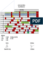 Jadwal Dines Freesia Februari 2022